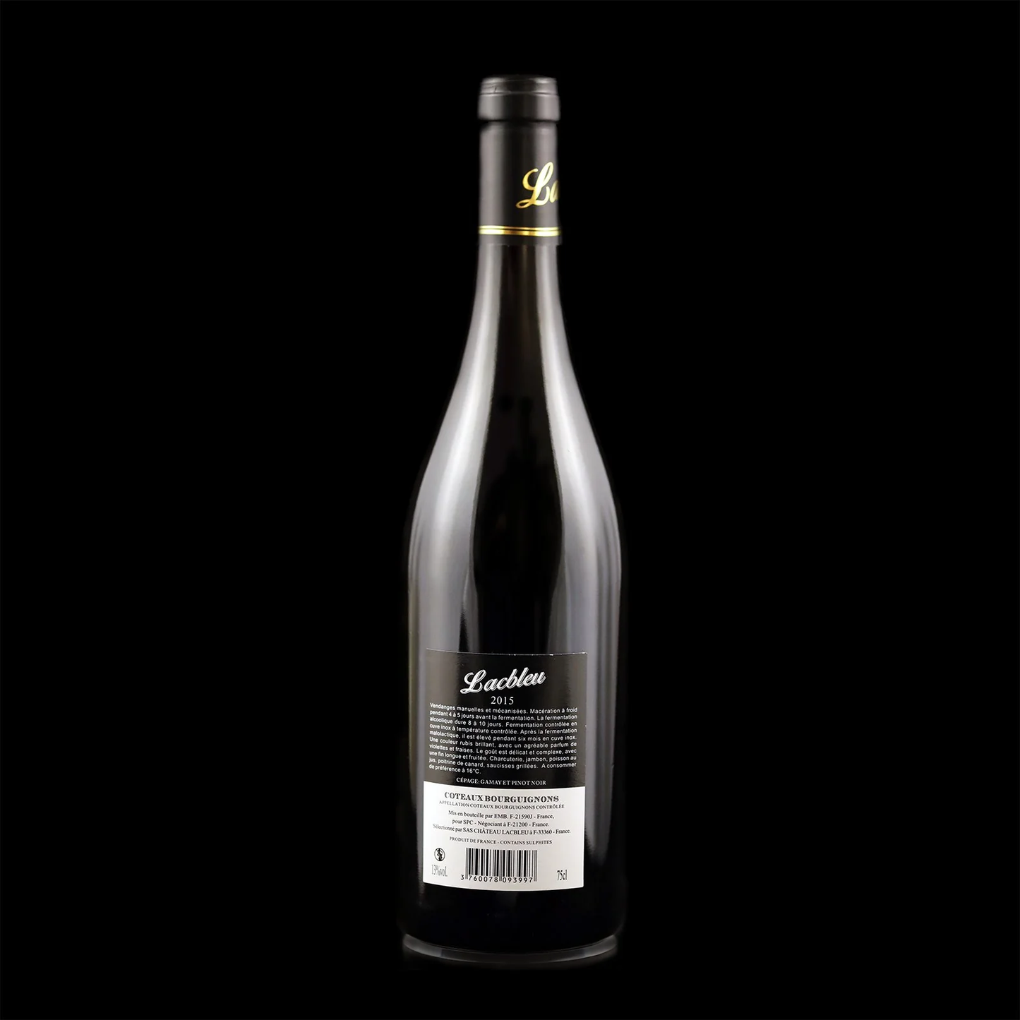 Lacbleu Côteaux Bourguignons, 2015