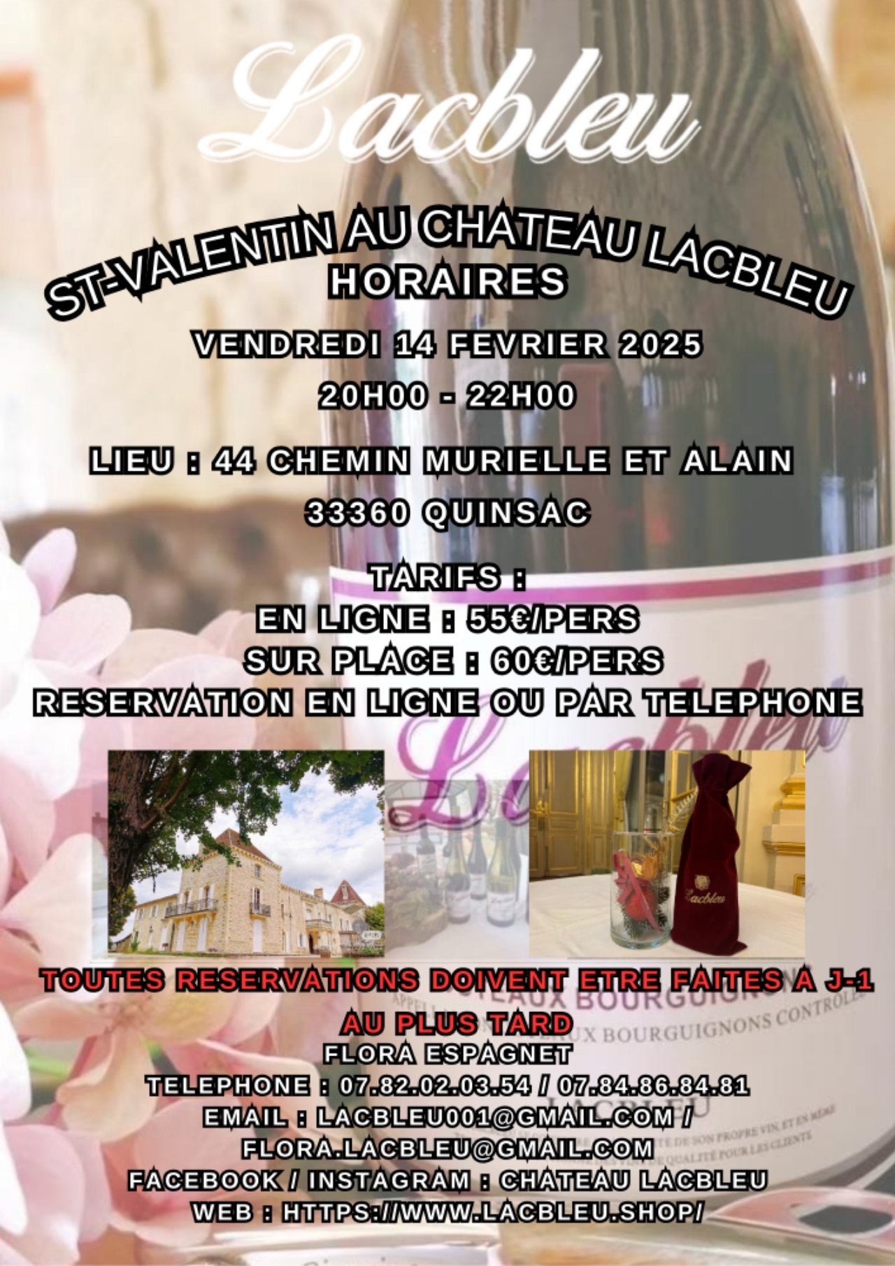 🍷Dîner au Château Lacbleu🍽️ | Se retrouver autour du vin et de la gastronomie